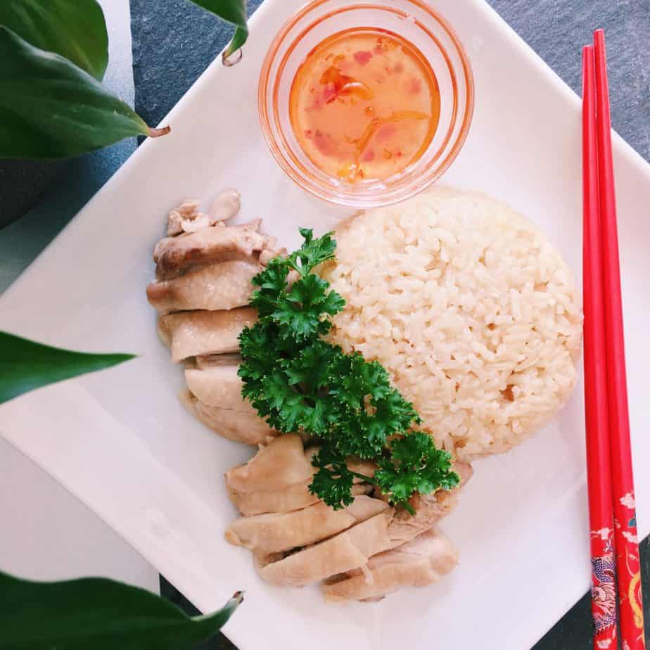 One-Pot Hainan Chicken Rice