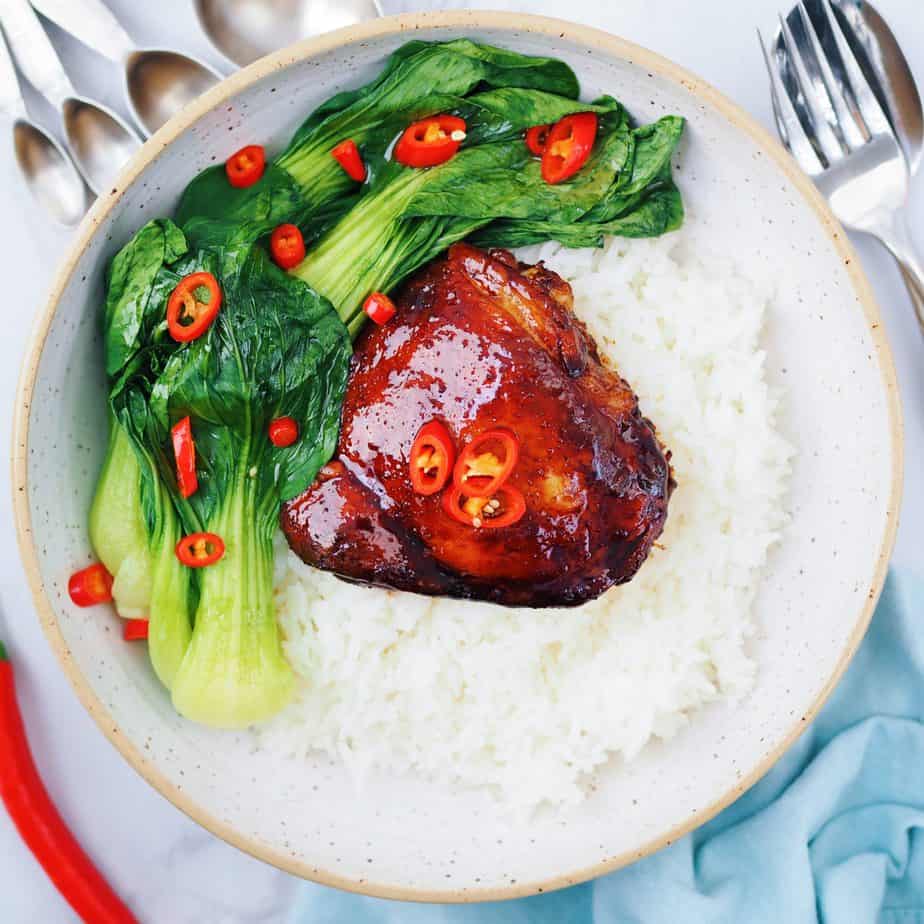 Soy Maple Glazed Chicken