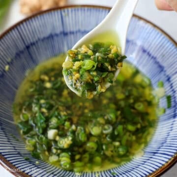 add seasoning and enjoy sauce once cooled