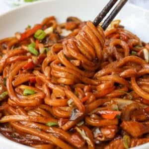 featured image of Japanese yaki udon