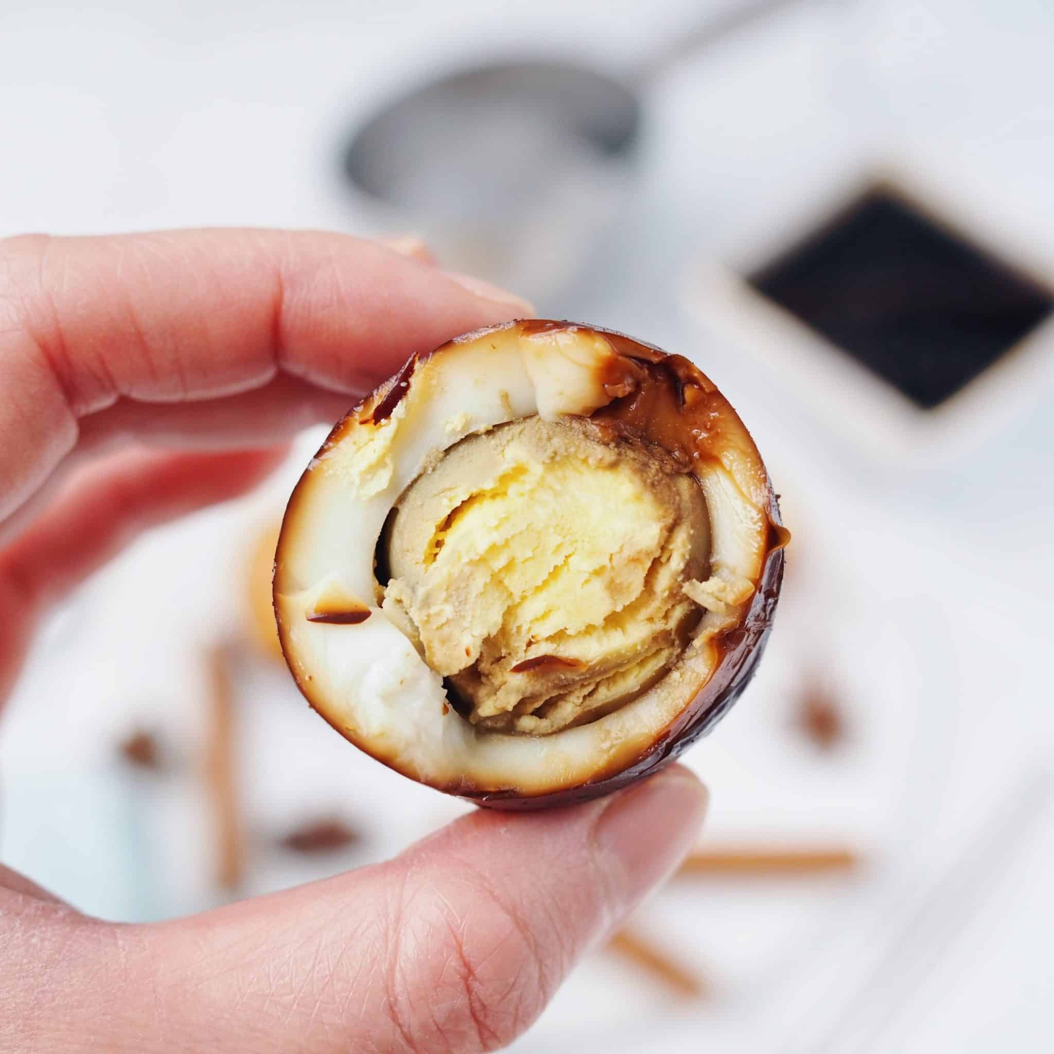 cool and peel the eggs