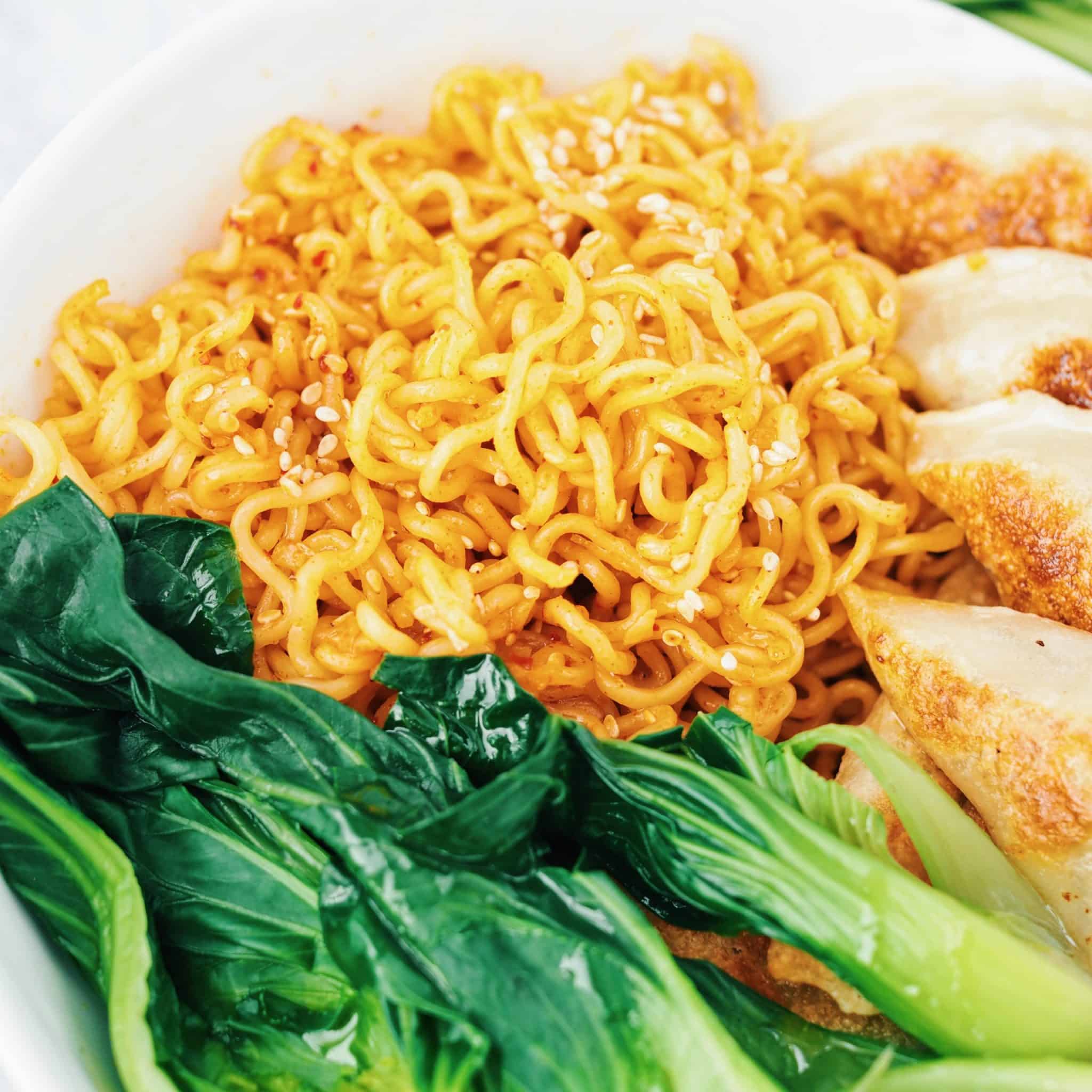 Quick Spicy Ramen Stir-Fry