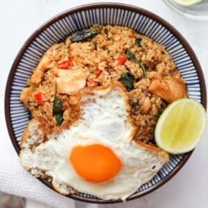 featured image of Thai Spicy Basil Fried Rice