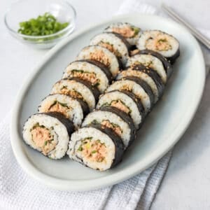 spicy tuna kimbap