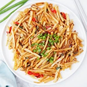 Chinese Spicy Sour Potatoes