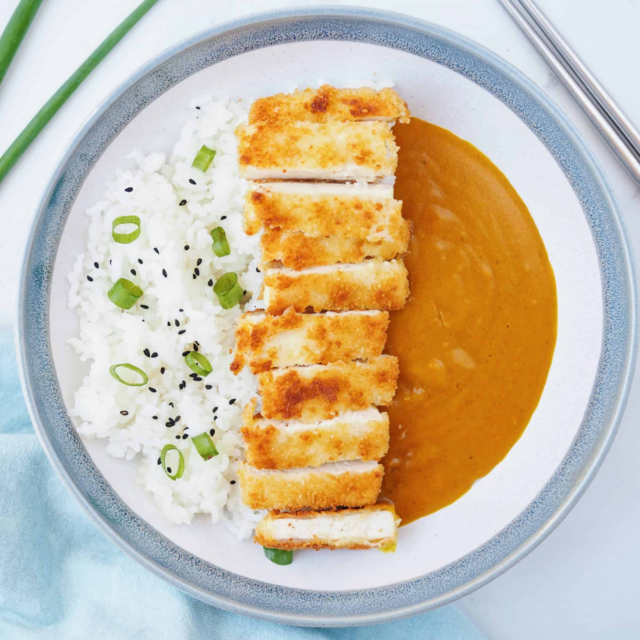 tofu katsu curry