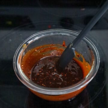 In a small bowl, combine Noodle Sauce ingredients as listed above