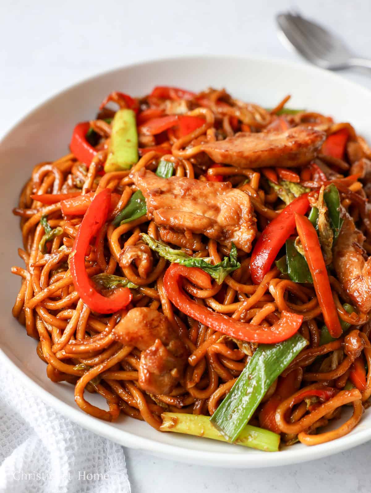 hoisin chicken noodles
