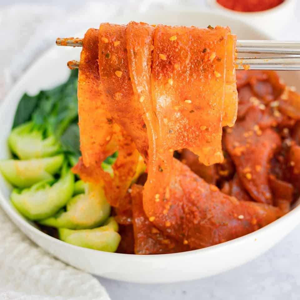 featured image of Spicy Rothy Korean Glass Noodles