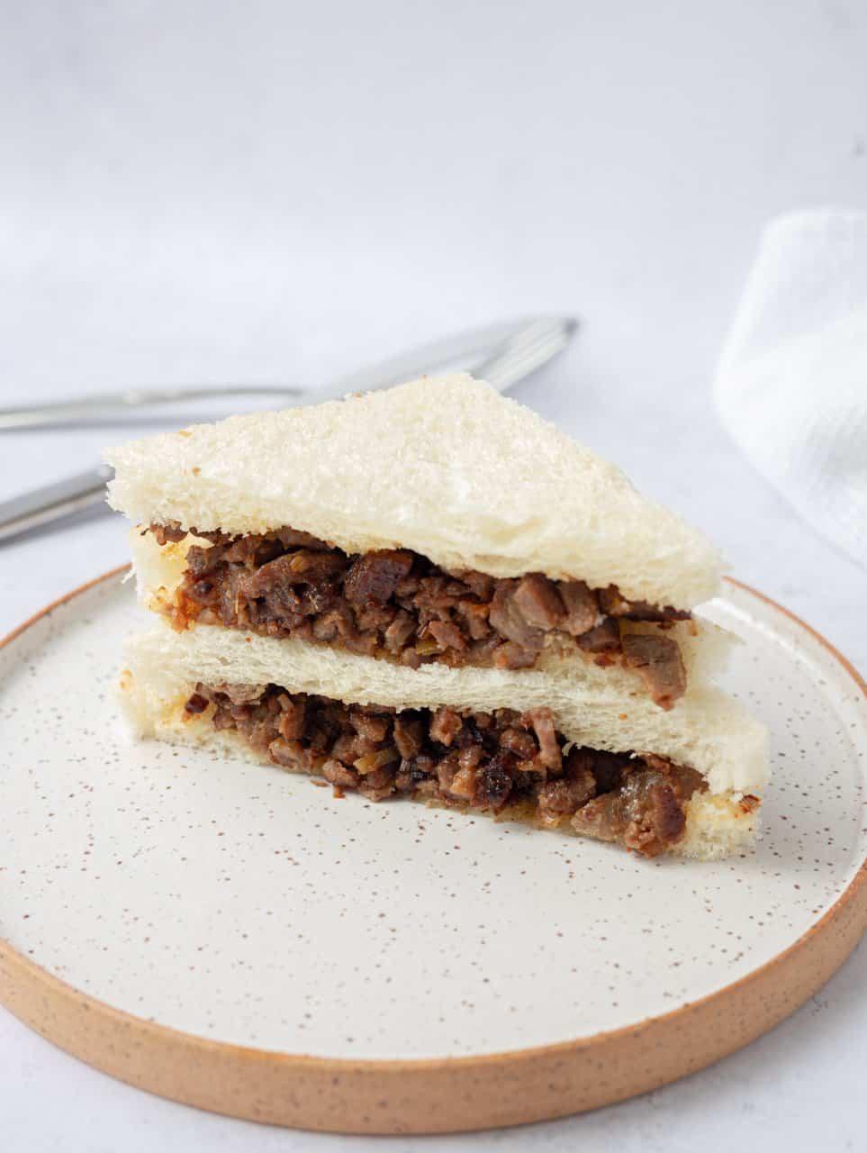 Satay Beef Sandwich