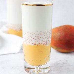 Mango Sago Coconut Drink