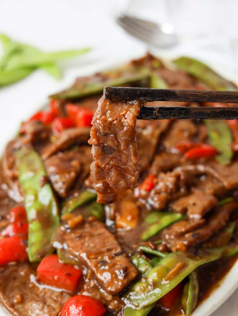 Beef with Black Bean Sauce