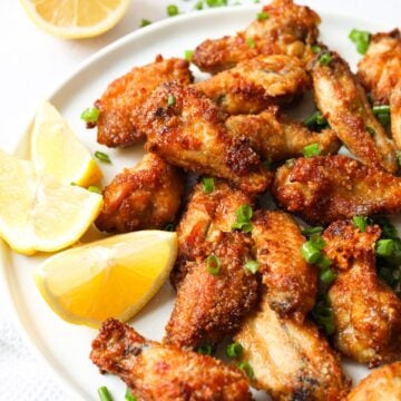 sweet crispy asian lemon wings
