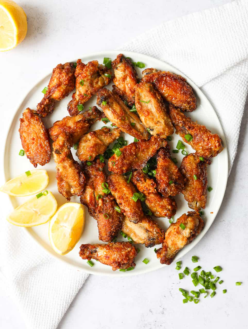 Sweet Crispy Asian Lemon Wings