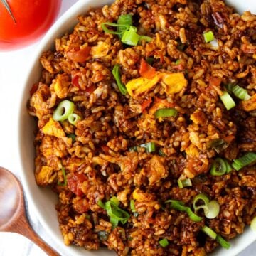 tomato egg fried rice