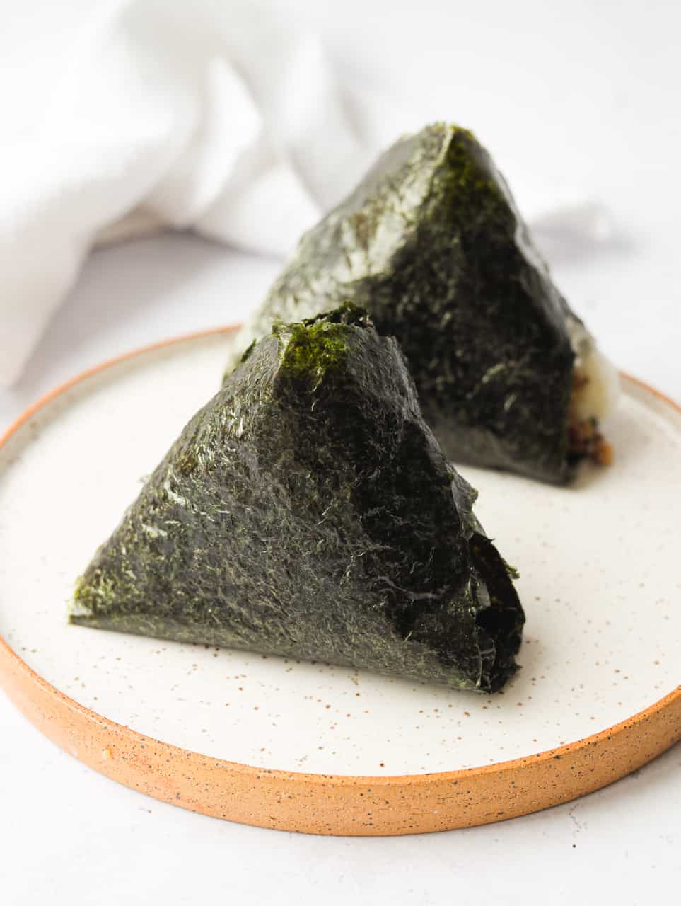 bulgogi beef triangle kimbap