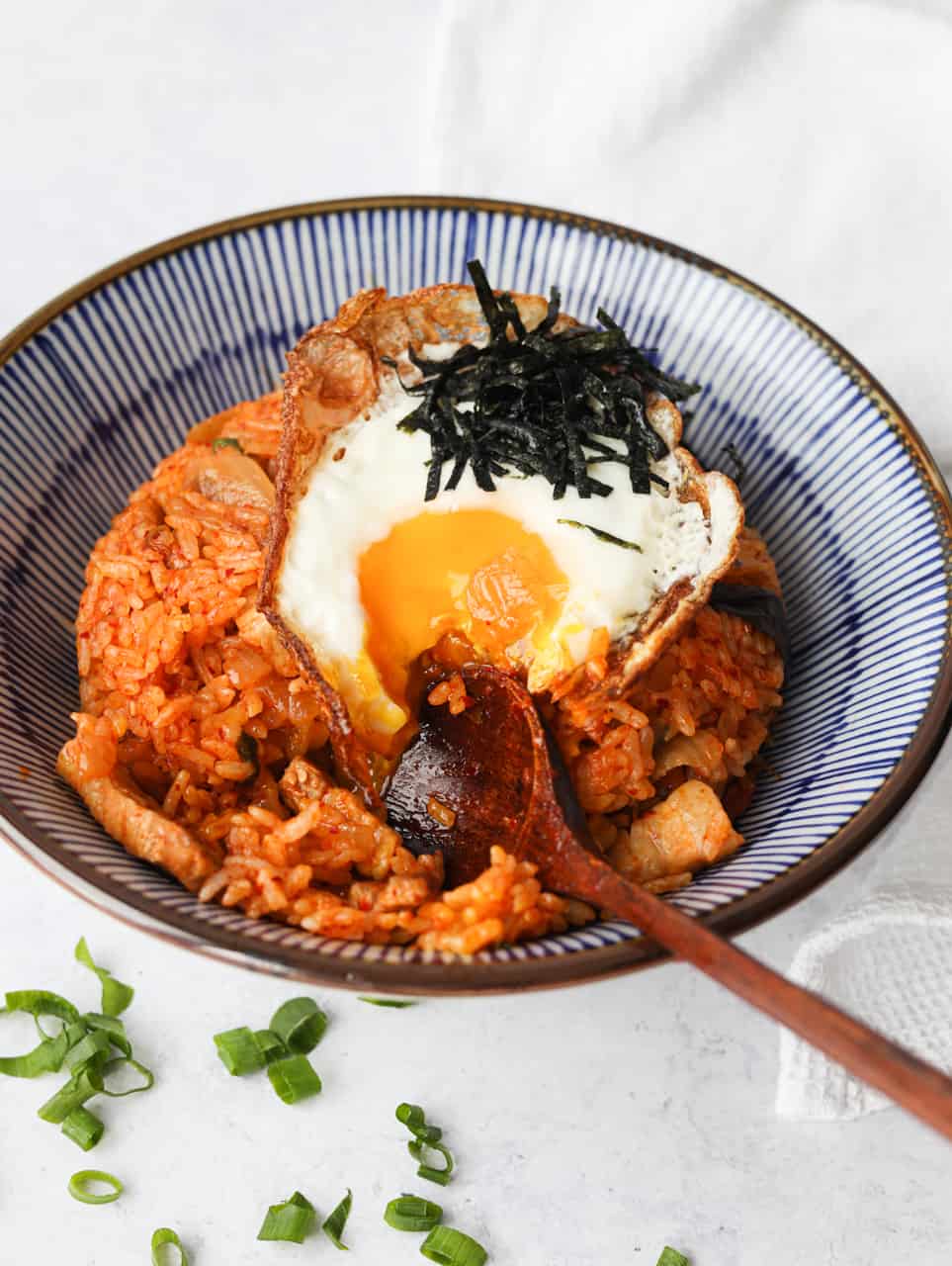 Pork Belly Kimchi Fried Rice