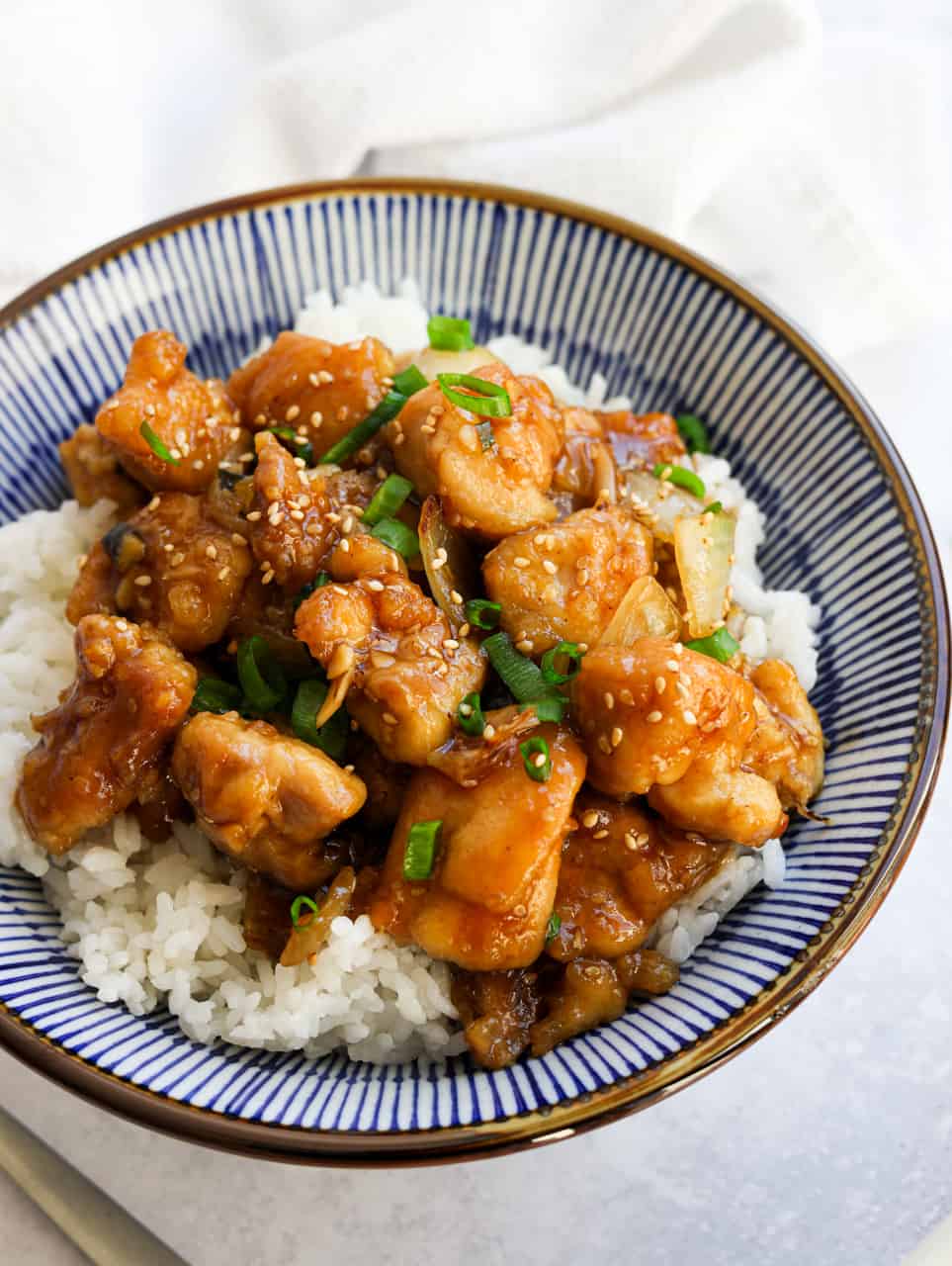 Sweet Sticky Korean Chicken