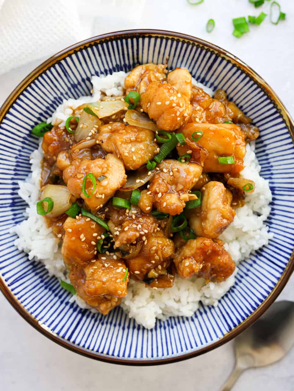 Sweet Sticky Korean Chicken