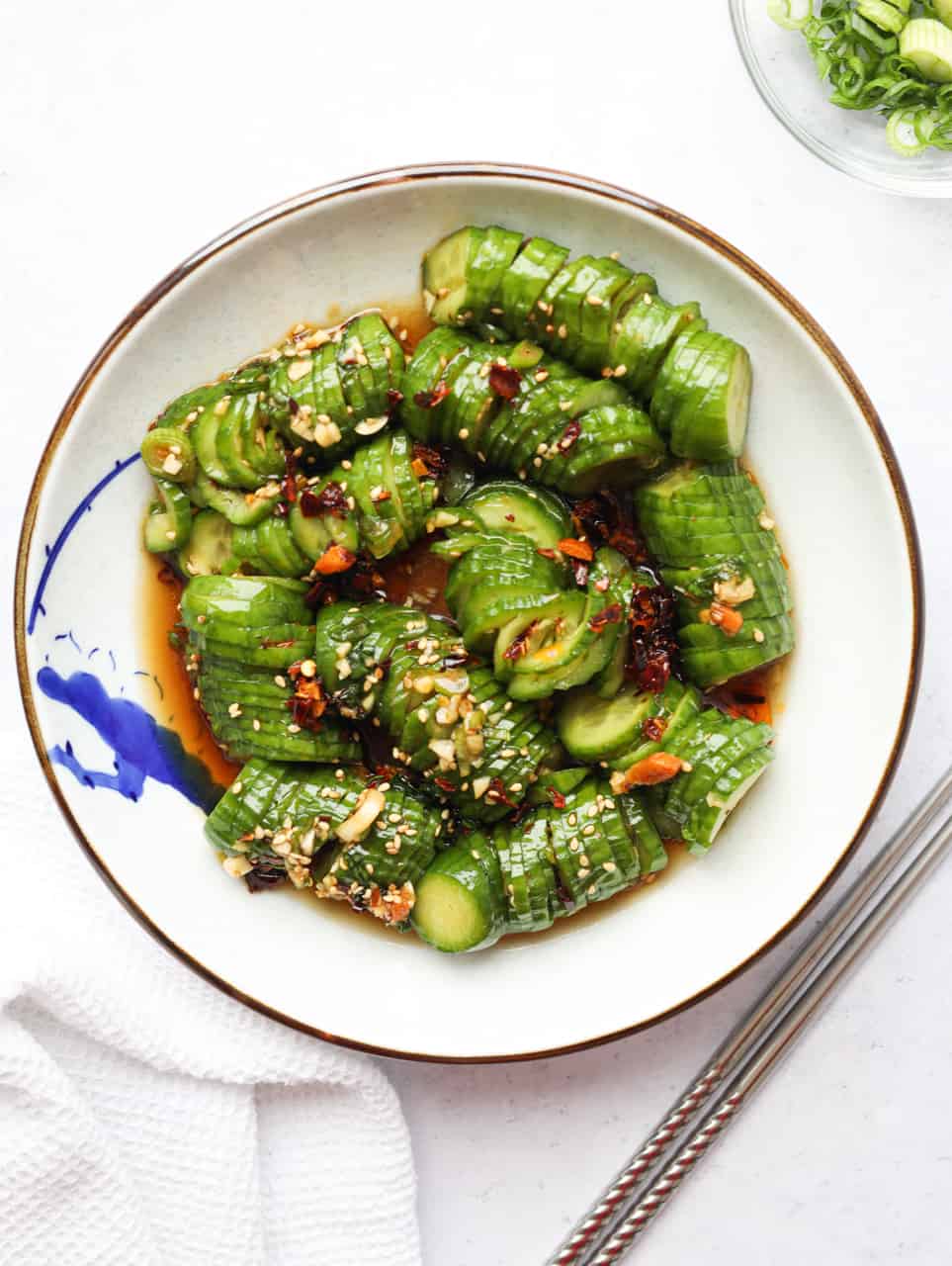 Spicy Asian Cucumber Salad