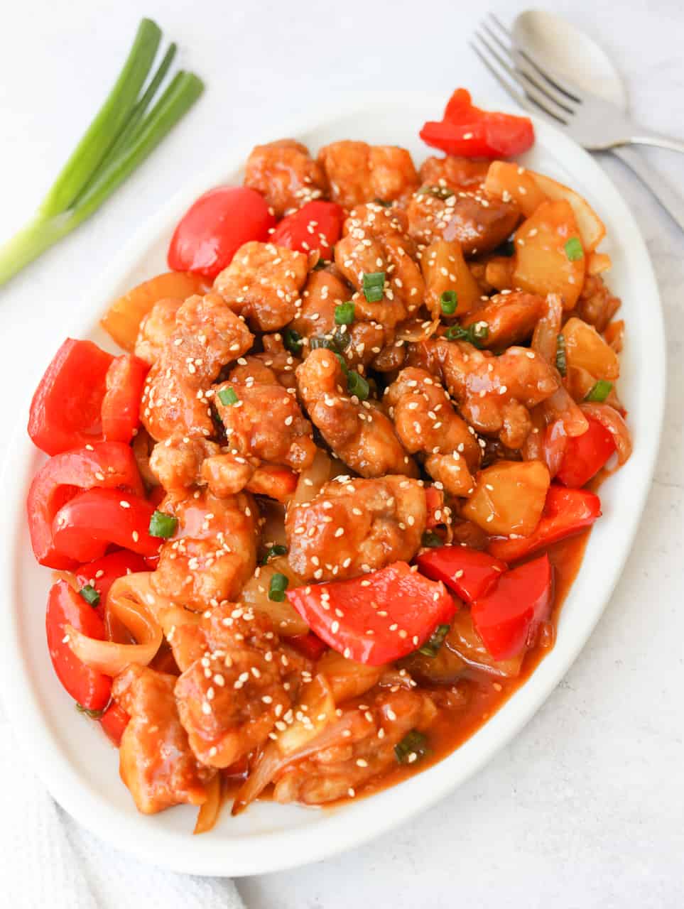 sweet and sour chicken