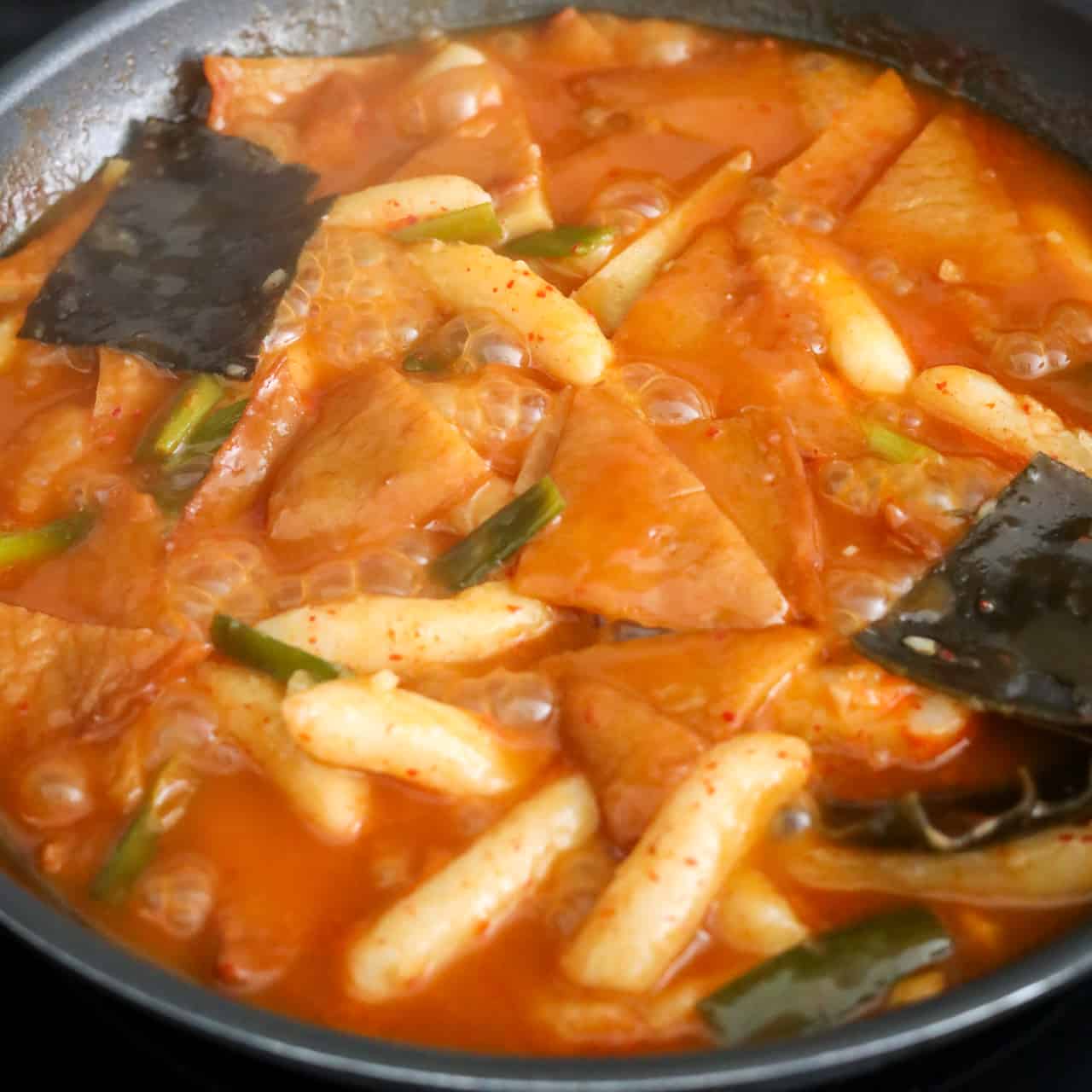 Reduce Sauce & Garnish