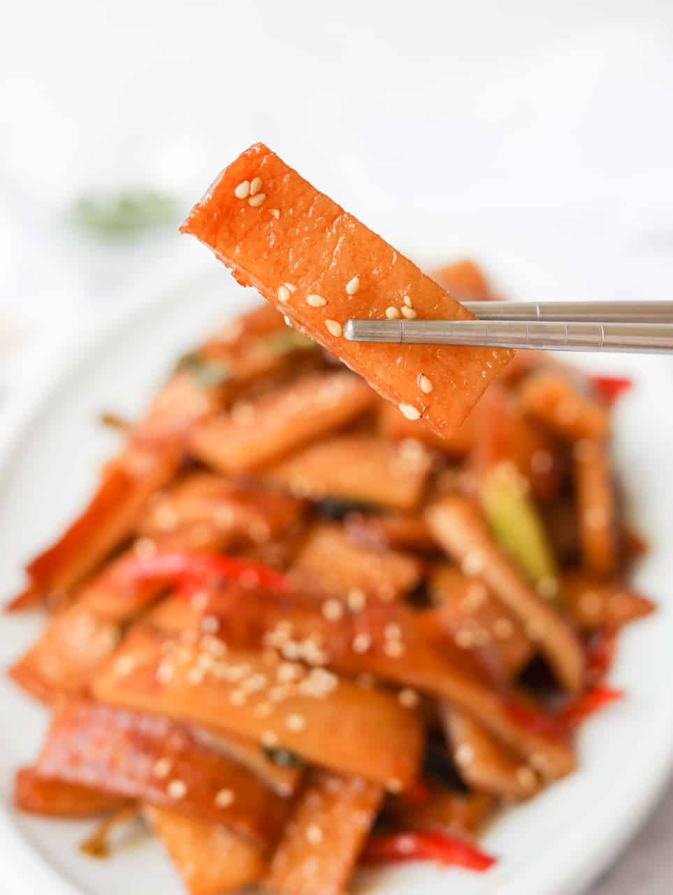 Korean Fish Cake Stir-Fry