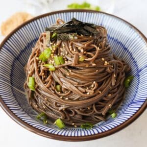 featured image of sesame soba noodles