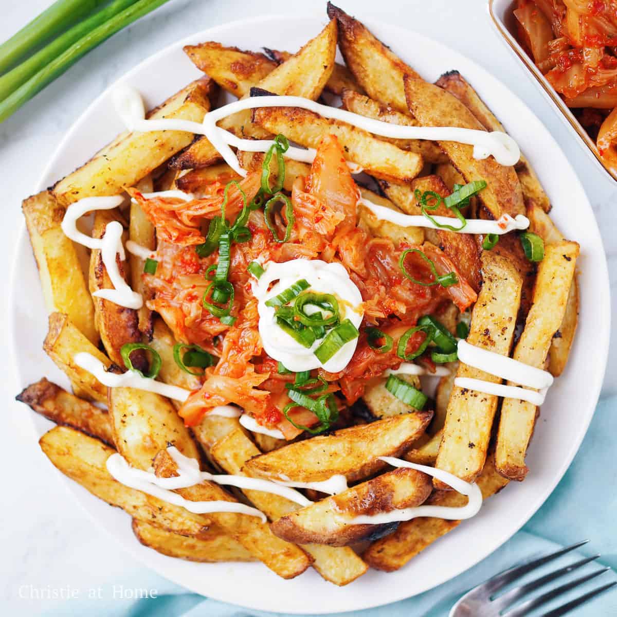 featured image of kimchi fries