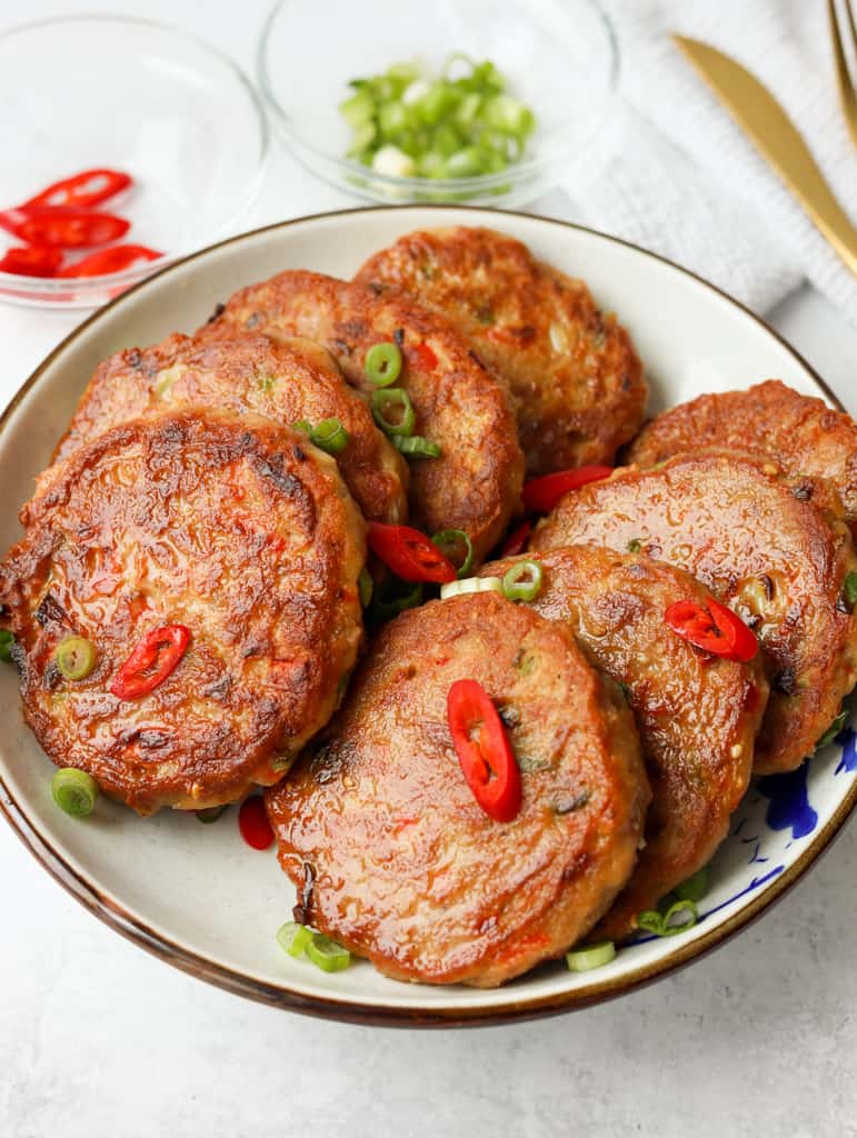 Korean Tuna Pancakes