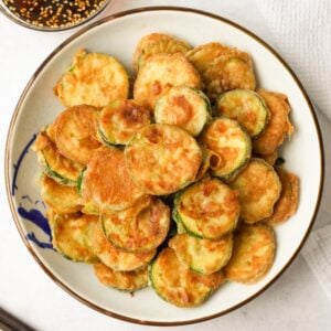 featured image of korean zucchini fritters