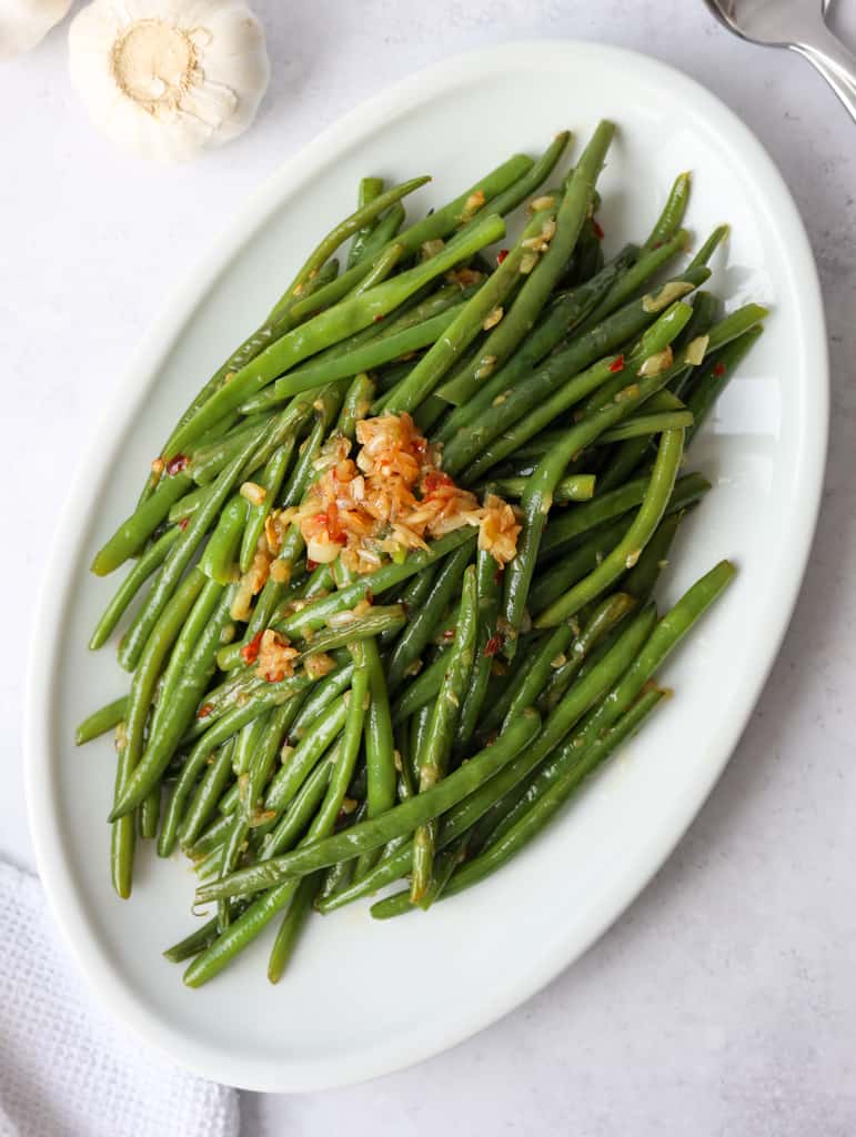 Chinese Garlic Green Beans