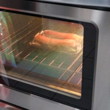 Bake in the oven on the second lowest oven rack for 60 minutes, until skin is dry and slightly hard to touch.