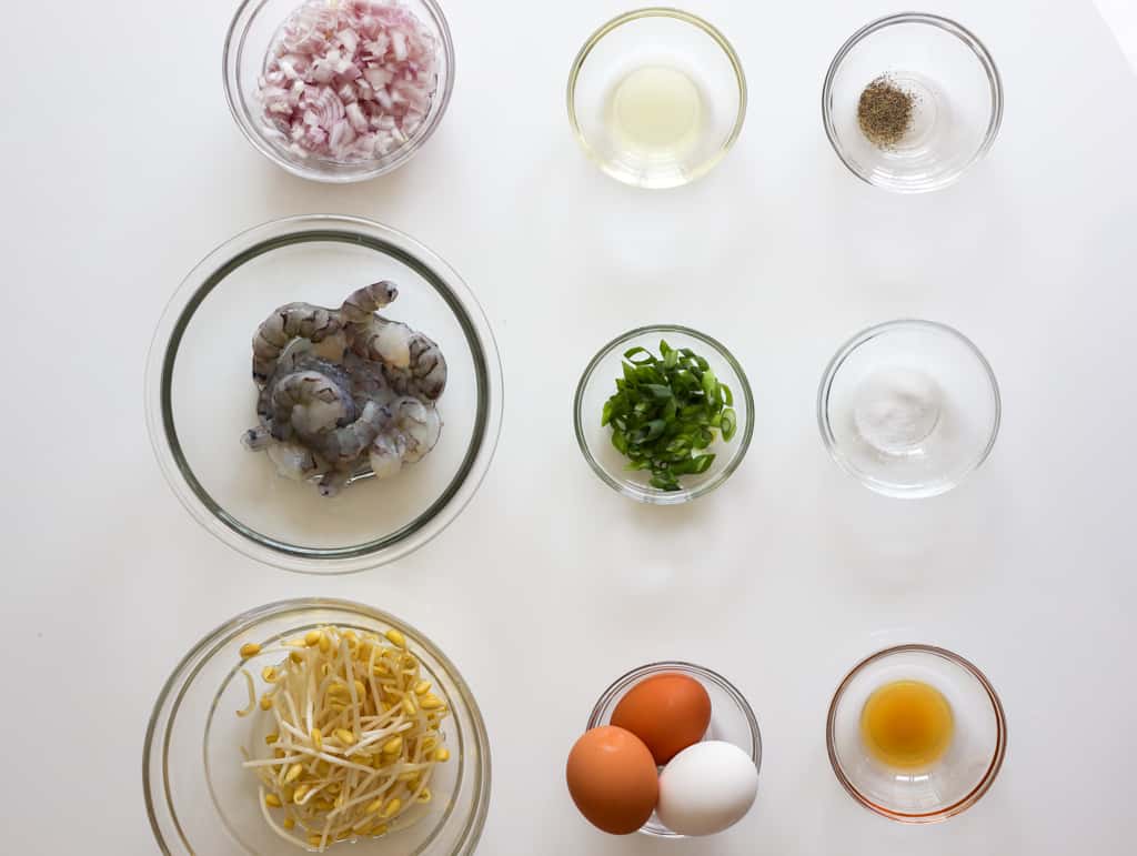 ingredients to make egg foo young
