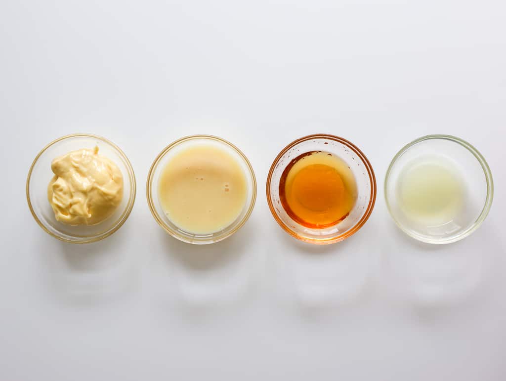 ingredients to make the sauce only