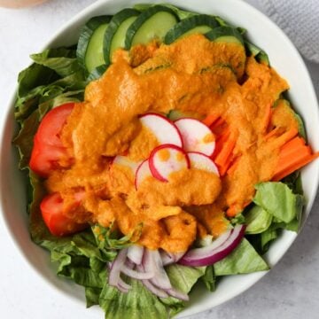 Japanese Carrot Ginger Dressing