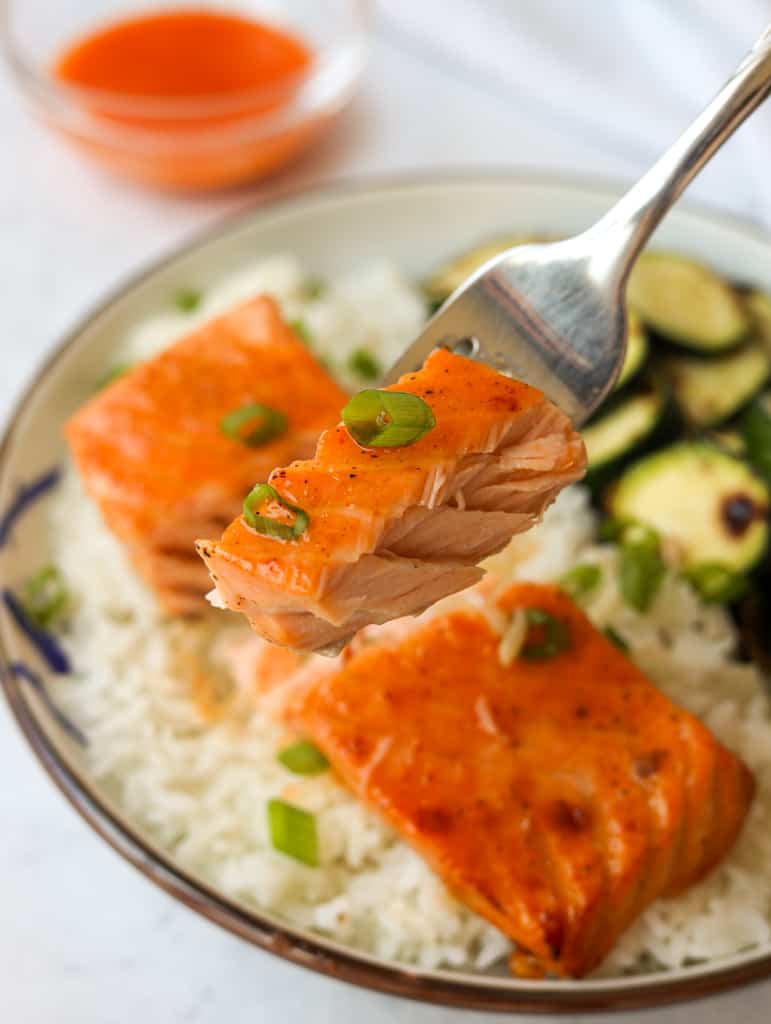 Sriracha Mayo Salmon