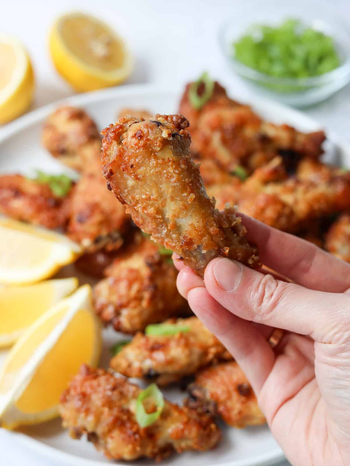 Sweet Crispy Asian Lemon Wings