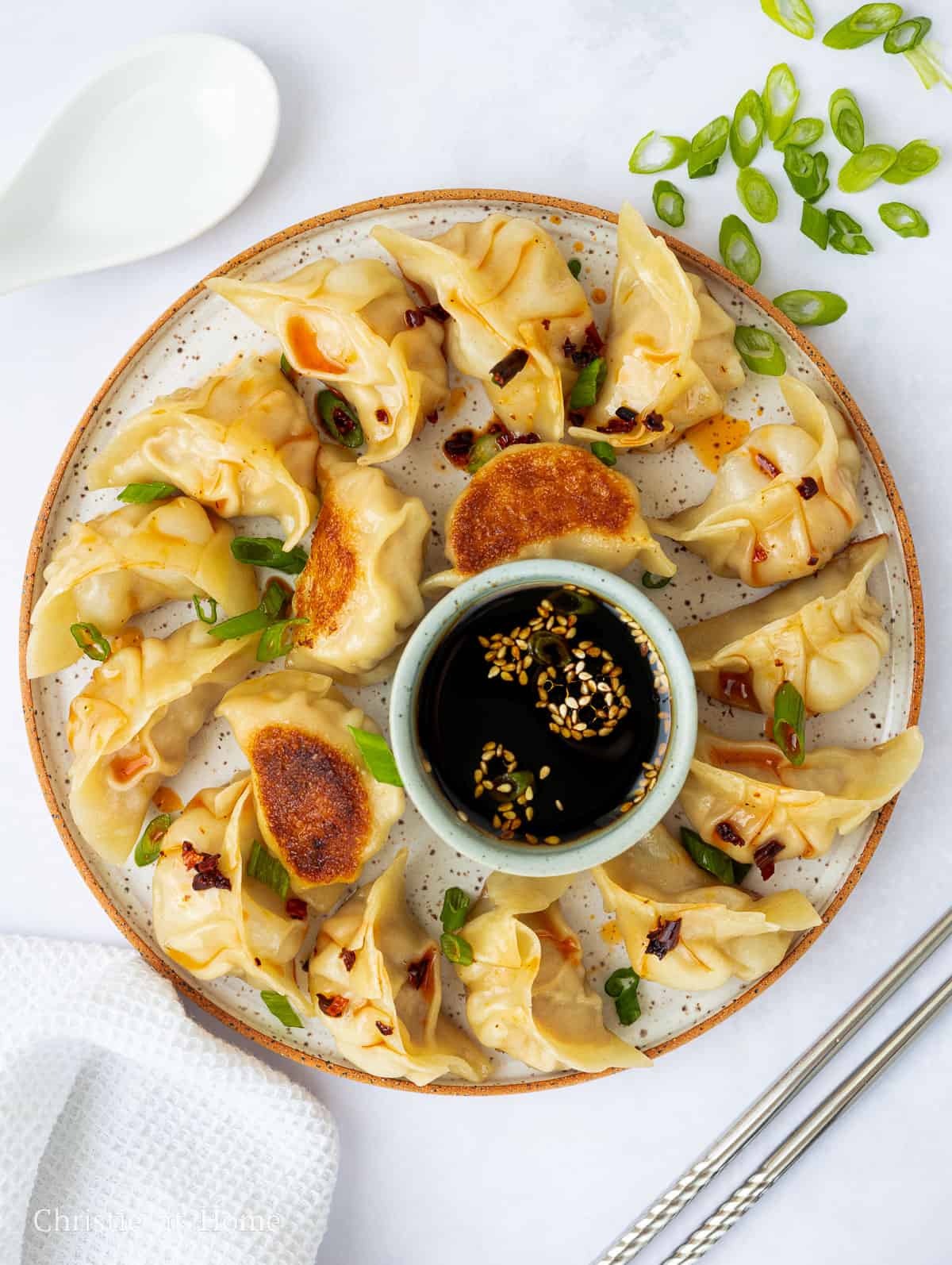 pork shrimp dumplings
