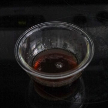 Then in a small bowl, combine the sauce ingredients as listed above and set aside.