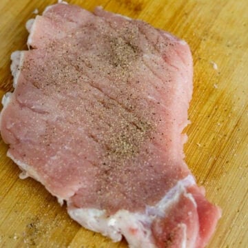 season with garlic powder, salt and black pepper