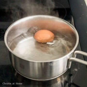 boil egg for 7 minutes uncovered