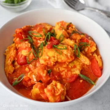 featured image of chinese tomato egg stir-fry