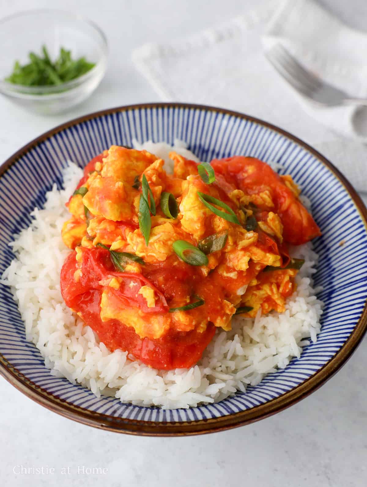 chinese tomato egg stir-fry