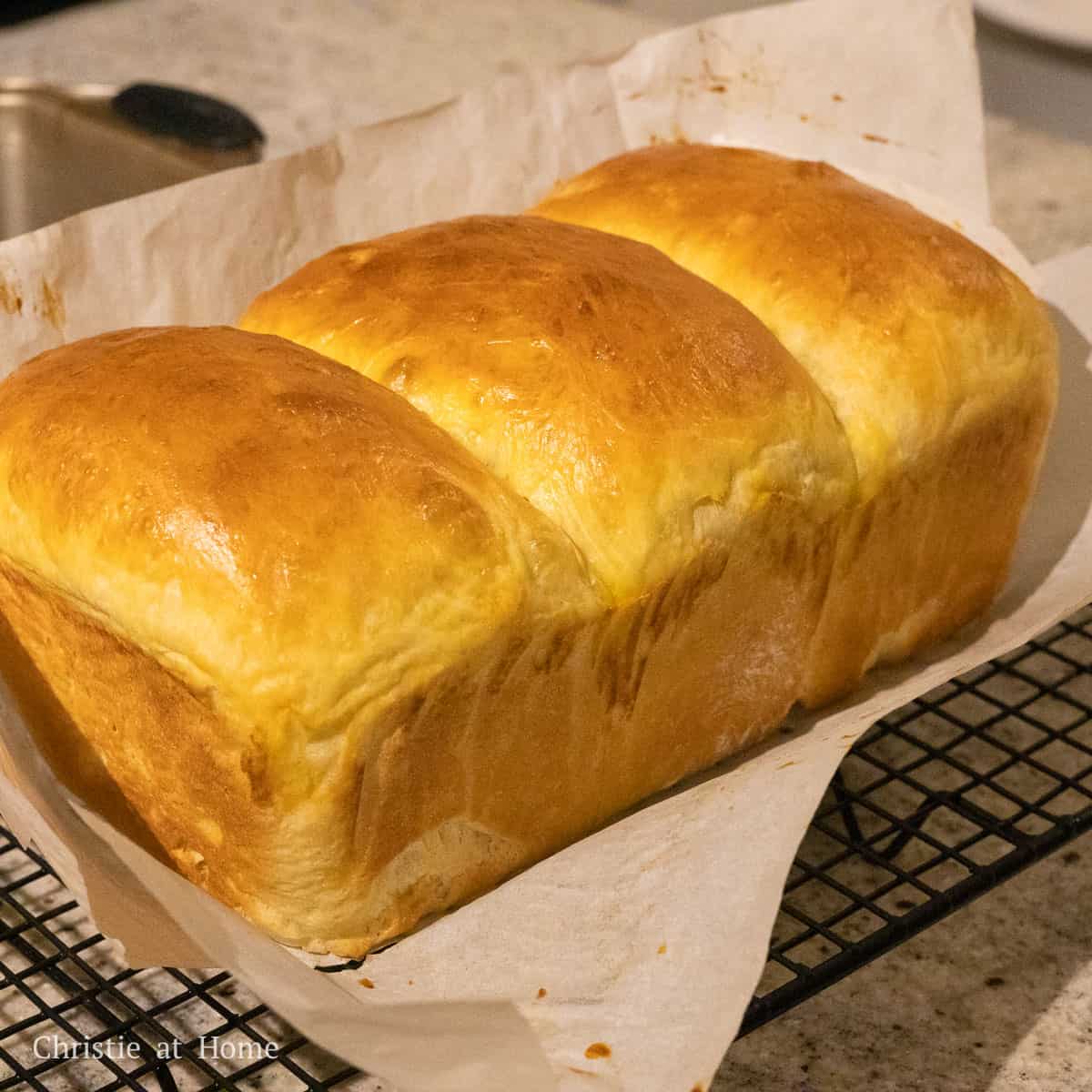 Remove from bread pan and allow it to cool on a wire rack. Enjoy warm or cold.