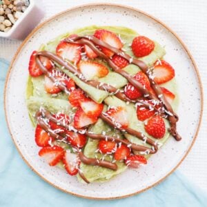 matcha crepes