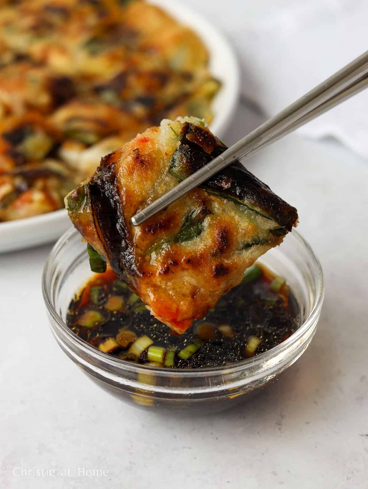 korean seafood pancake