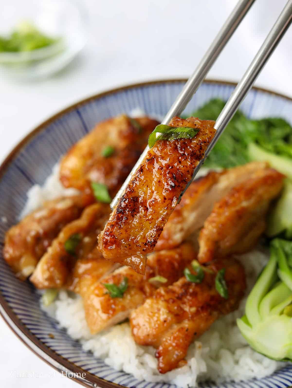 honey garlic chicken