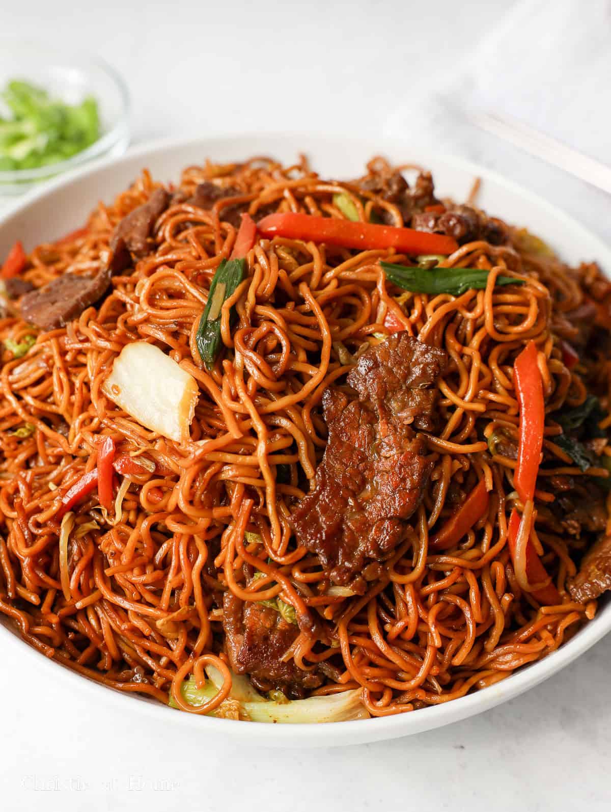 beef chow mein