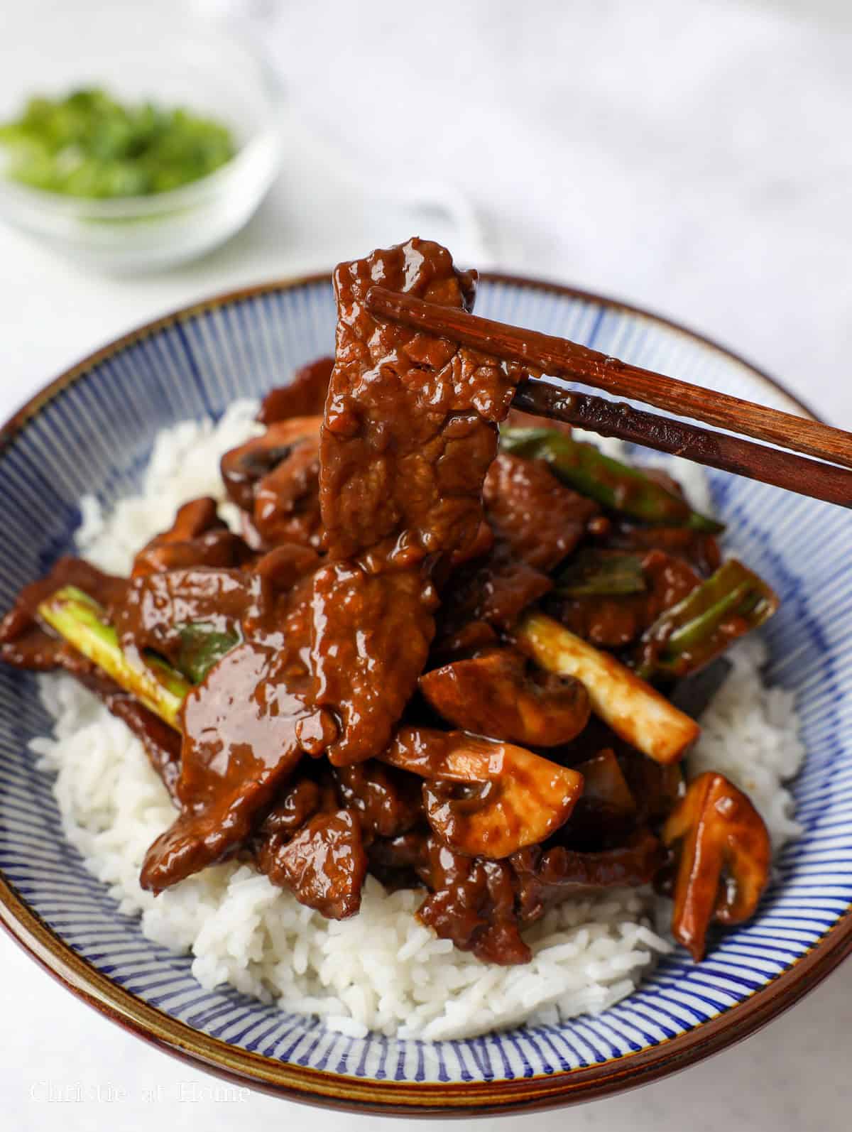 Beef Mushroom Stir-Fry